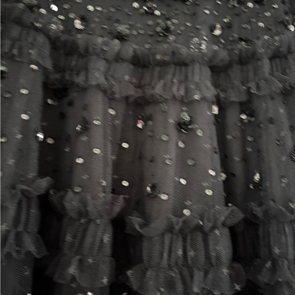 Needle & Thread Violet Shimmer Micro Mini Dress I… - image 5